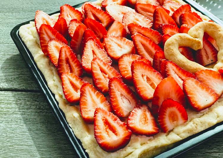 SÜCHTIG MACHEN! Rezepte Erdbeer-Tarte mit Crème Pâtissière 🍓