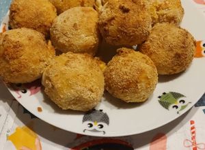 Foto di Crocchette di patate con cuore filante cotte in friggitrice ad aria