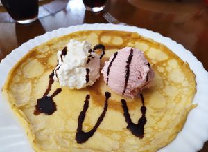 Foto de Crepes com gelado