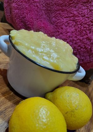 Una foto de Crema de limón - Crema para lemon pie