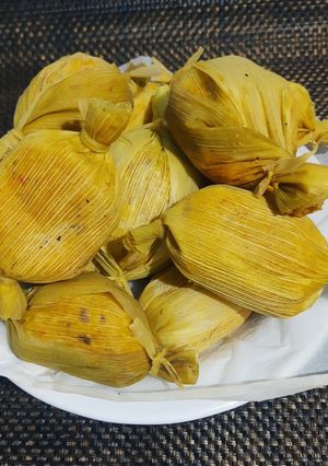 Una foto de Tamales de carne estilo jujeños