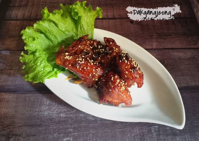 (43.3) Dakgangjeong (Ayam Goreng Crispy Korea)