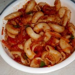 A picture of Masala pasta.