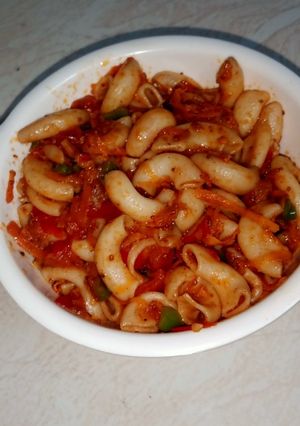 A picture of Masala pasta.
