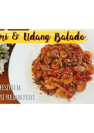 Foto resep Resep Cumi & Udang Balado Pete Sederhana bikin nambah nasi terus