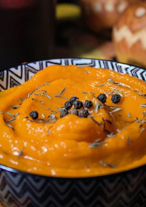 Une photo de Purée de potimarron