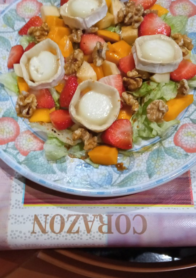 Una foto de Ensalada primavera