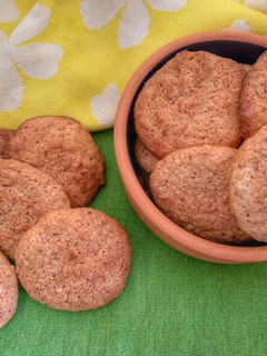 A picture of Soft Almond, Coconut, and Lemon Keto Cookies.