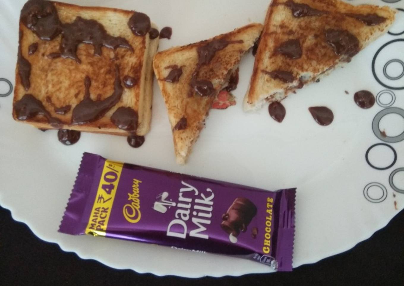Steps to Prepare Perfect Chocolate sandwich