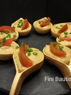 Una foto de Paté de mejillones y atún (canapés)