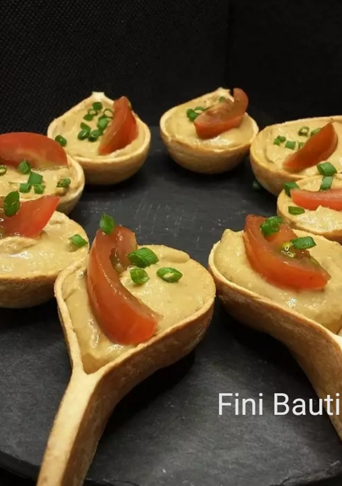 Una foto de Paté de mejillones y atún (canapés)