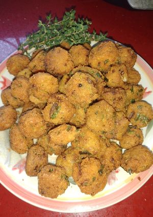 A picture of Arhar dhall ki pakora.