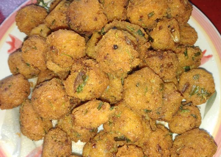 Recipe of Delicious Arhar dhall ki pakora