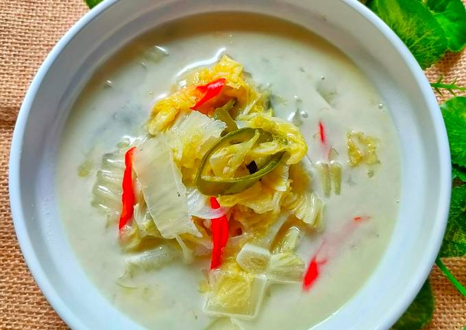 Resep Lodeh Sawi Putih Oleh Tria Aprilla Cookpad