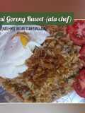 Nasi Goreng Ruwet (Ala Chef) - Nasi+Mie Instan Ayam Panggang