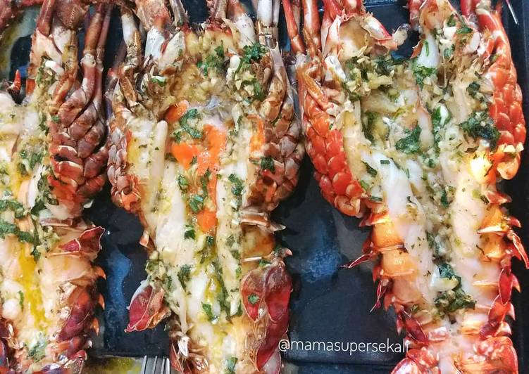 Resep Lobster panggang oven praktis, Bisa Manjain Lidah