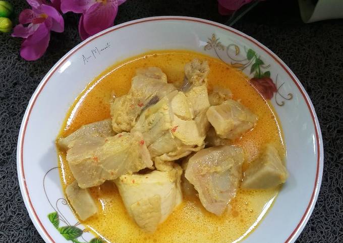 Kari Nangka Muda dan Ayam