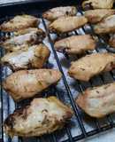 Alitas de pollo con tomillo y romero (al horno)