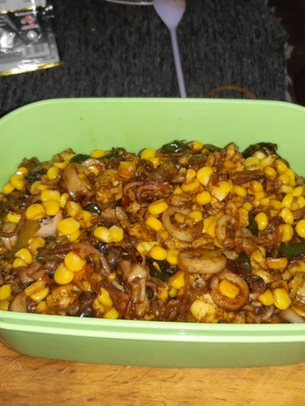 Cara Gampang Membuat Resep  Tumis Cumi Asin Jagung Manis yang Lezat Sekali, Enak