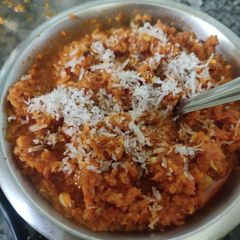 A picture of Gajar Ka halwa.