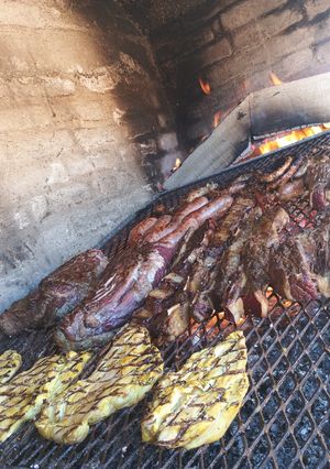 Una foto de Asado Uruguayo