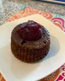 Mug cake brownie