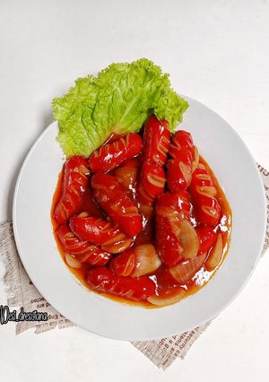 Foto resep Sosis Saus Asam Manis