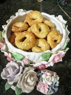 صورة لوصفة كعك العيد بالسمسم 😋