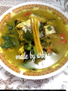 Foto resep Ikan kuah kuning khas papua