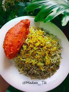 عکسی از دستور لوبیا پلو با لوبیا چشم بلبلی و شوید 🍚