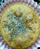 Cupcakes Veganos Salados de Ají Morrón con Sésamo
