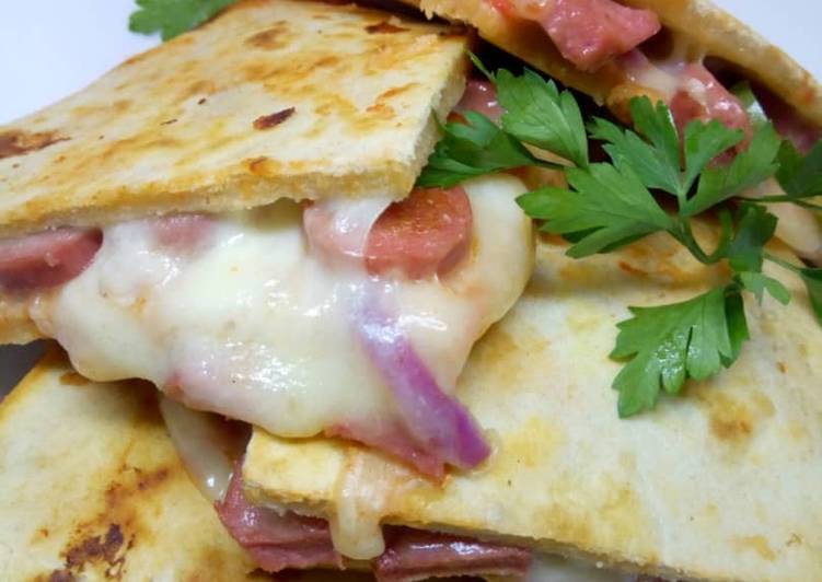 Simple Way to Make Awsome Pizzadilla | This is Recipe So Appetizing You Must Test Now !!