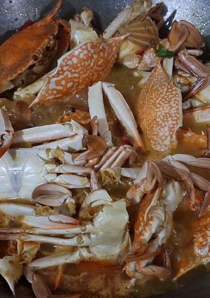 Foto resep Rajungan masak pedas manis