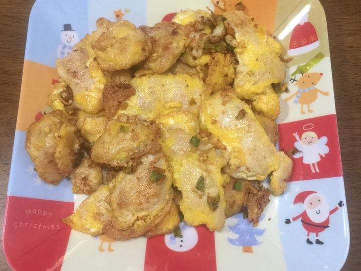 Langkah Mudah untuk Membikin Resep 8. Ayam Lapis Telur Saus Bawang yang Enak Banget Anti Ribet, Bikin Ngiler