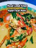 Masak Lemak Ketam Nipah Pucuk Manis