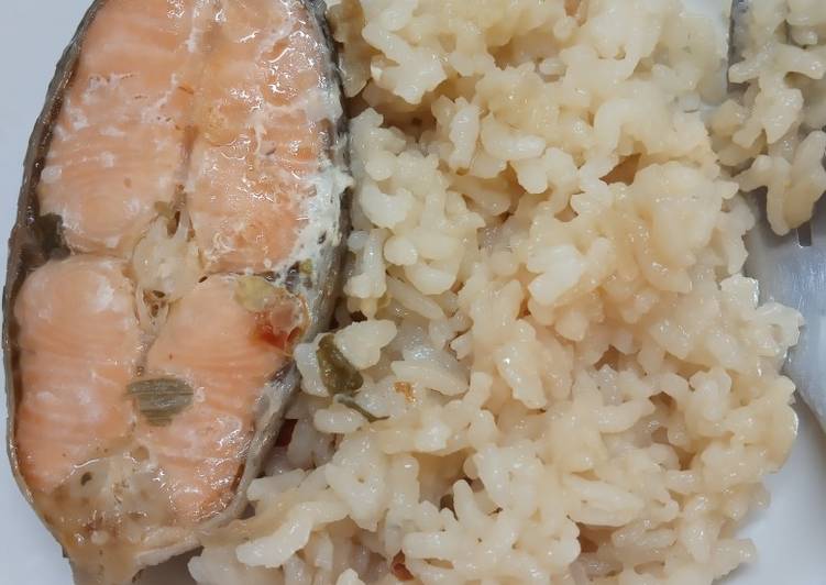 Как приготовить горбушу с рисом в духовке сочной и мягкой в