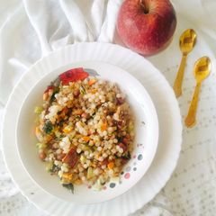 A picture of Sabudana Masala Khichdi (Navratri Vrat special).