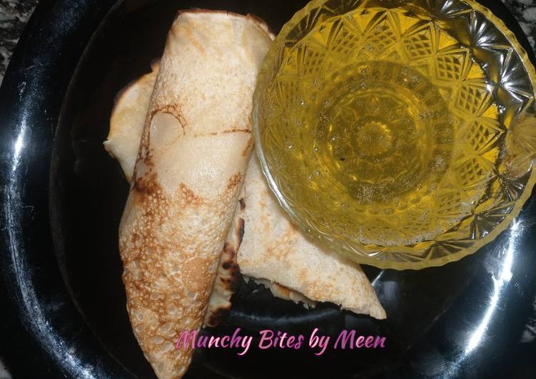 Recipe of Favorite Meen&#39;s Pancake Rolls with Natural Orange Syrup