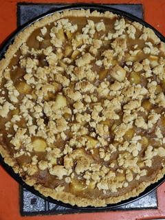 Una foto de Kuchen manzana nuez con sazón de Janny
