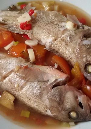 Foto resep Kerapu steam fish