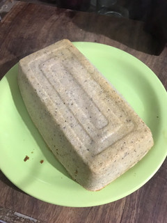 Una foto de Budín de banana y coco (sin harina)