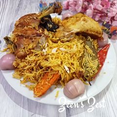 A picture of Chicken Machboos/Majboos.