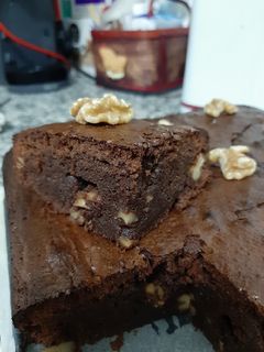 Una foto de Brownie americano