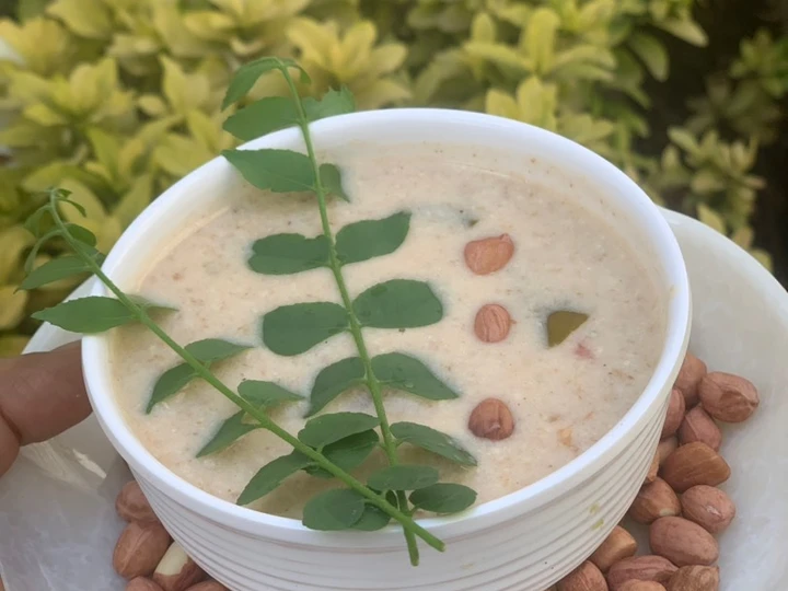 Easy Way Make Sing ni kadhi (peanut soup) which Delicious