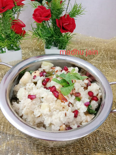 समा के चावल की खिचड़ी (sama ke chawal ki khichdi recipe in Hindi) रेसिपी मुख्य फोटो