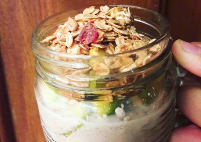 Overnight Muesli Simple Sehat untuk Sarapan Pagi