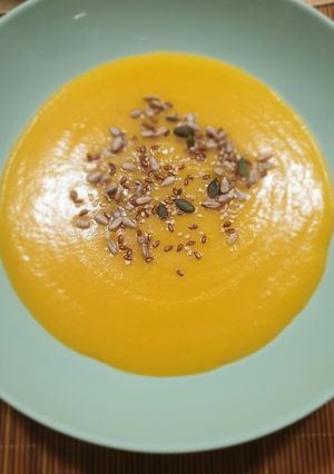 Una foto de Puré de verduras