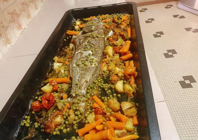 Poissons aux légumes