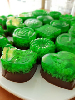 Foto resep Puding Lumut Pandan Coklat