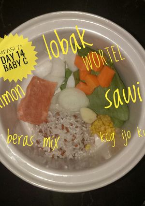 Foto resep Mpasi baby c 7+ day 15
